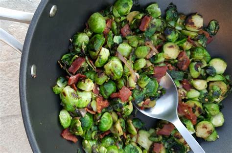 Brussel Sprouts With Bacon Garlic Clean Food Crush