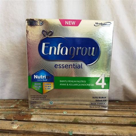 Jual Enfagrow Essential 3 4 Vanila 400gr Shopee Indonesia