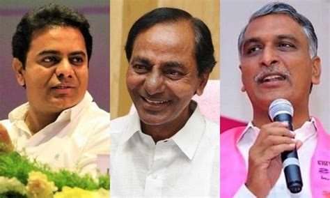 Ghmc Elections Kcr Ktr And Harish Rao Among 10 Star Campaigners For Trs