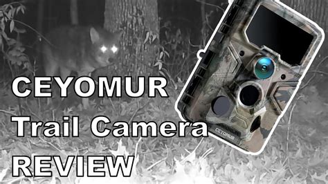 Ceyomur Cy Trail Camera Review Video Audio And Images Youtube