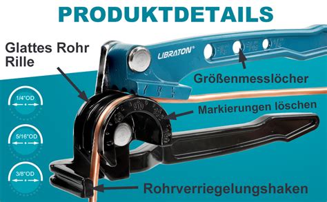 Libraton Rohrbieger Von Kupferrohren Und Bremsleitungen