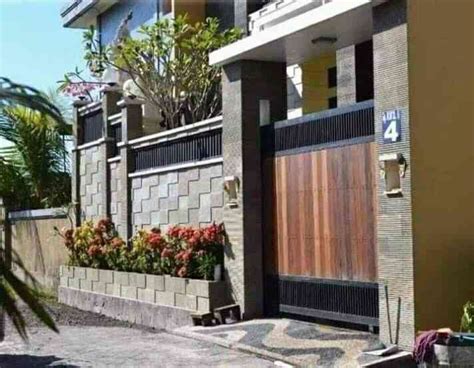 Inspirasi Pagar Rumah Sederhana Tapi Cantik Desain Rumah Minimalis