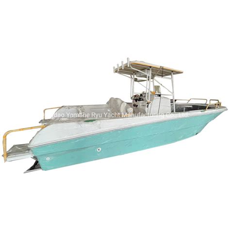 Yamane M Ft Fiberglass Center Console With T Top Walk Around