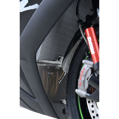 R G Motorcycle Radiator Guards Kawasaki ZX 10R 16 Onwards