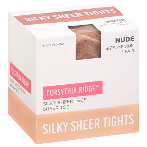 Forsythia Ridge Medium Nude Silky Sheer Tights 1 Ea 1 Ct Shipt