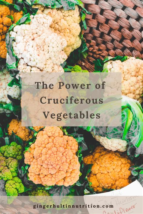 The Power Of Cruciferous Vegetables Ginger Hultin Ms Rd Cso