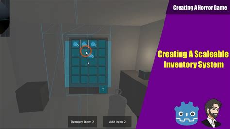 Creating A Scaleable Inventory System Godot Horror Game Standalone