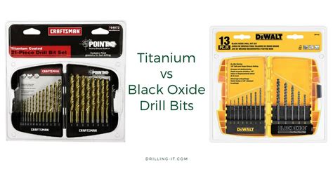 Titanium Vs Black Oxide Drill Bits Which One’s Best [products Comparison]