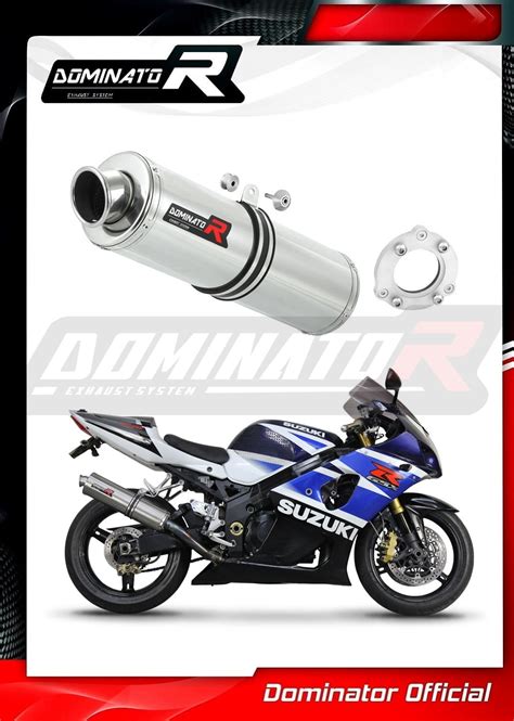 Suzuki Gsxr 1000 K1 K4 2001 2004 Exhaust Silencer Muffler Bolt On