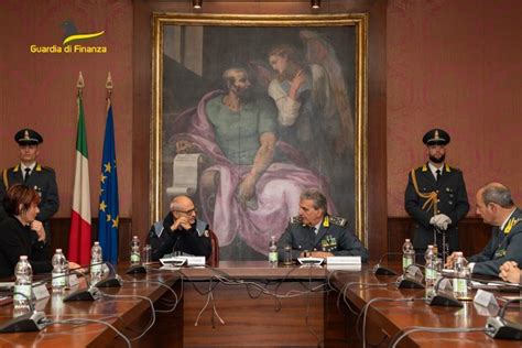 Guardia Di Finanza Siglato Il Rinnovo Del Protocollo Dintesa Tra La