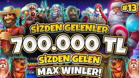 SLOT OYUNLARISİZDEN GELEN MAX WİNLER 200 TL YE 700 000 TL KALDIRAN