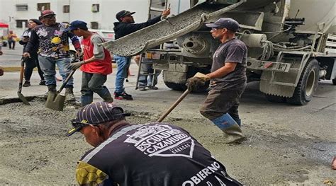 Culminan trabajos de rehabilitación vial en la avenida intercomunal El