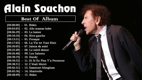 Alain Souchon Greatest Hits Collection 2021 Meilleures Chansons De