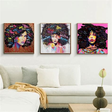 Acquistare Decorazioni Per La Casa African American Women Portrait