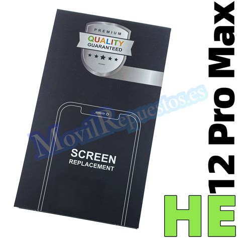 Pantalla Completa Lcd Y T Ctil Para Iphone Pro Max Negro Oled