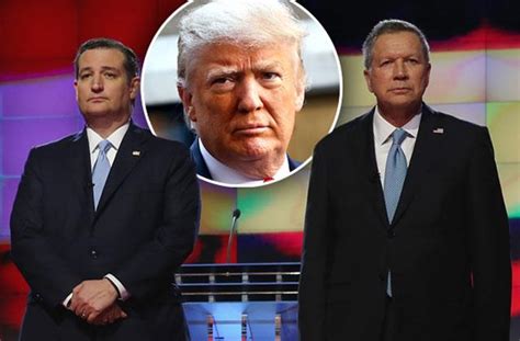 Donald Trump Calls Ted Cruz And John Kasich Alliance Desperate