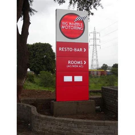 Acrylic Vertical Pylon Signs Board At Rs 1500 Square Feet In Pune ID