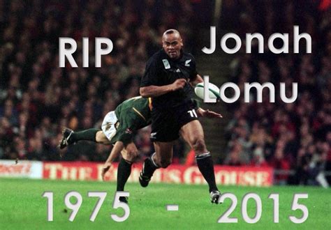 RIP Jonah Lomu: 1975 - 2015