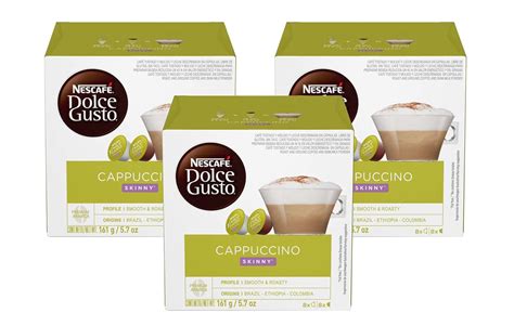 Nescafe Dolce Gusto Pods Skinny Cappuccino 16 Capsules