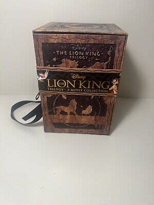 The Lion King Trilogy Blu Ray DVD 2011 8 Disc Set Diamond Edition