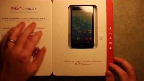 Unboxing Lg Transpyre Verizon G Lte Prepaid G Lte Lte Galaxy Phone