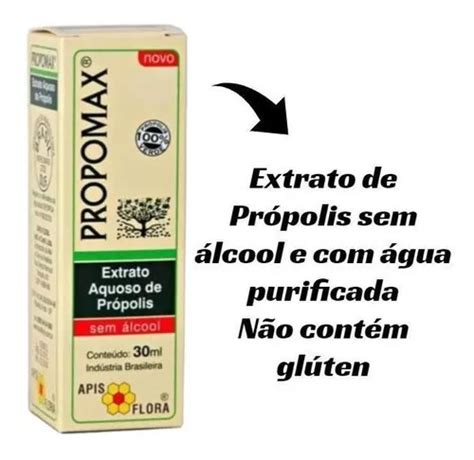 Extrato De Própolis Verde Propomax Sem Álcool Apis Flora Sabor Sem