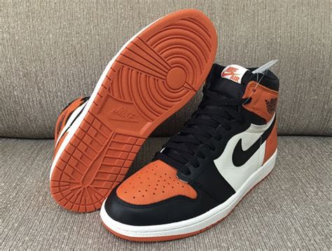 Air Jordan 1 Retro High Og Orange Black White Air 23 Air Jordan