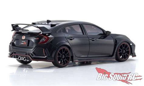 Kyosho Honda Civic Type R Awd Mini Z In Brilliant Sporty Blue Metallic And Crystal Black Pearl