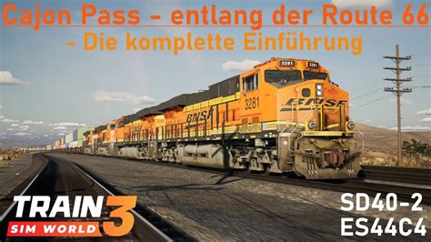 Einführung der amerikanischen Loks aus TSW 3 Cajon Pass Train