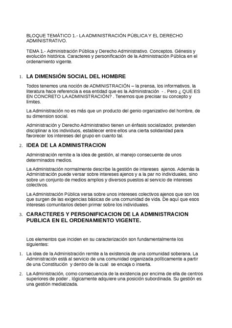 Administrativo 1 Apuntes De Derecho Administrativo Docsity