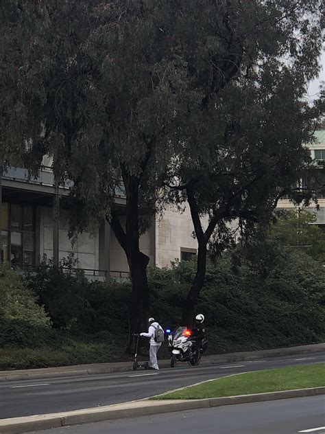 What is the law about scooter riding? I just saw someone got a ticket