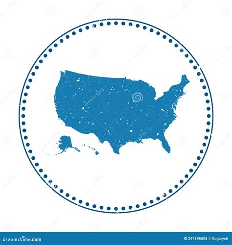 USA sticker. stock vector. Illustration of country, business - 247896508