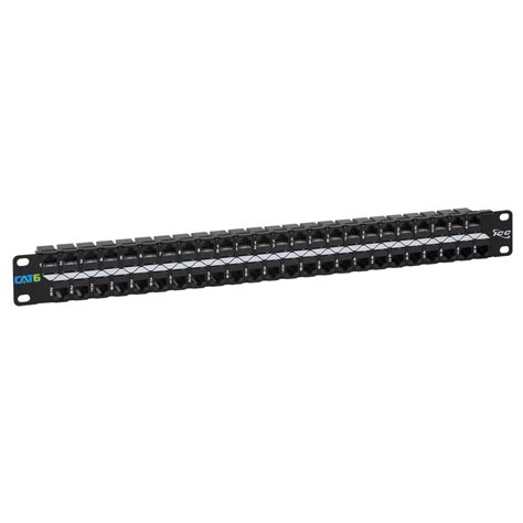 Cat6 Feed Through Patch Panel With 48 Ports And 1 Rms Icc