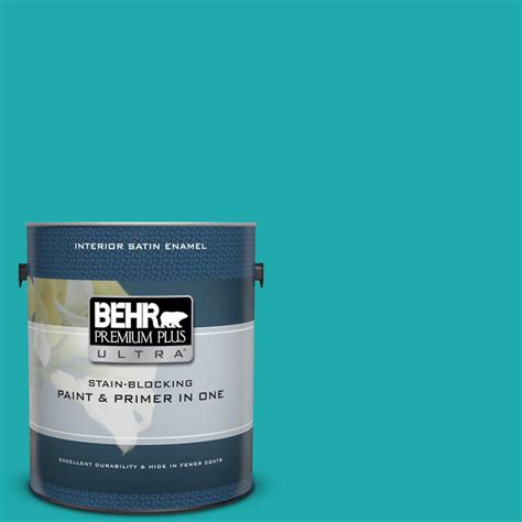 Behr Premium Plus Ultra Gal P Fiji Satin Enamel Interior Paint