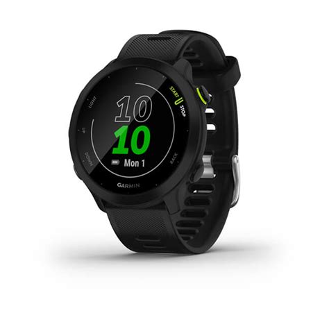 Garmin Forerunner 55 HRM Running Watch Black The Running Outlet