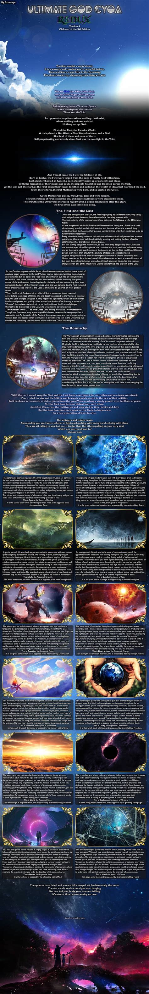 Ultimate God Cyoa Redux Interactive Rinteractivecyoa