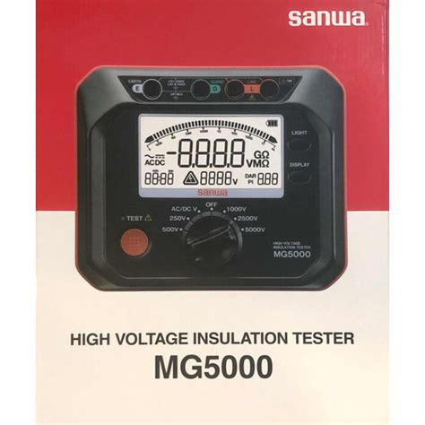 Jual High Voltage Insulation Tester Sanwa Mg Original Jakarta