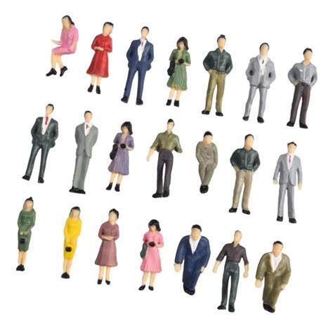 Lot De Figurines Personnes Mod Les Chelle X Train D Cor Pose