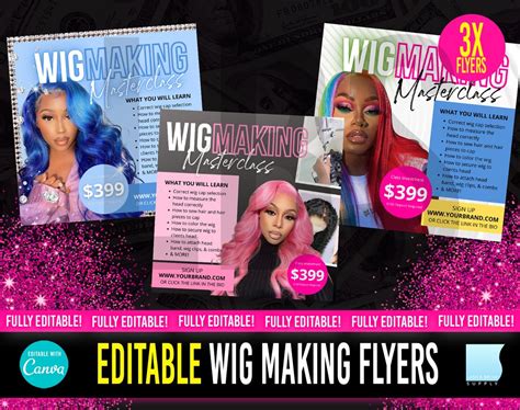 Wig Making Class Wig Flyer Hair Extensions Hair Flyer Hair Etsy