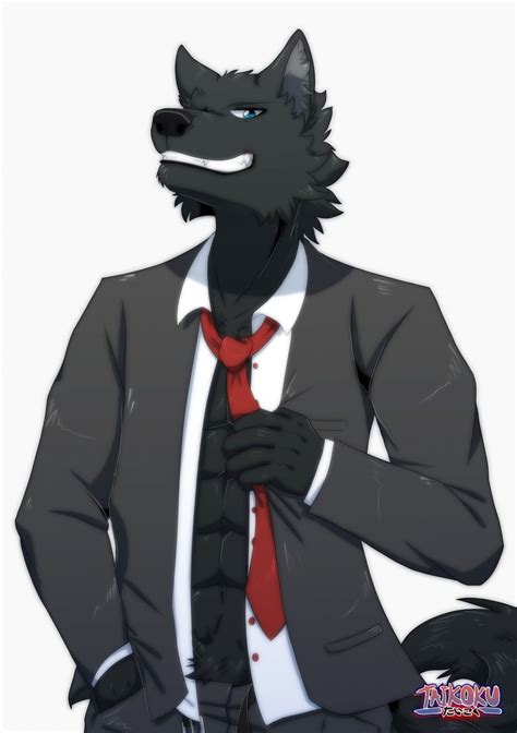 Black Wolf Furry