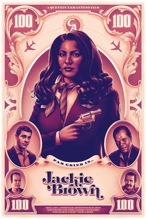 Jackie Brown Movie Poster Hero Complex Gallery Behance
