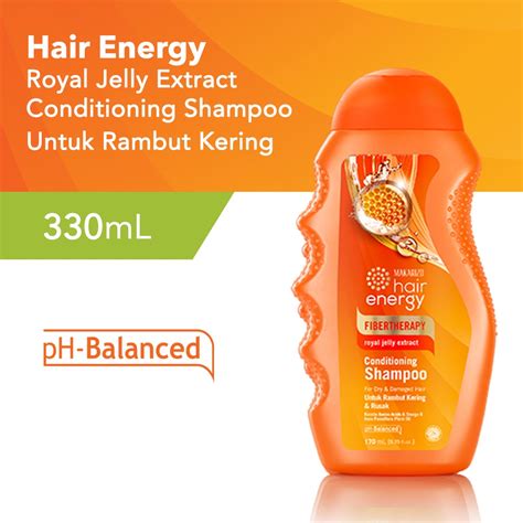 Jual Makarizo Hair Energy Fibertherapy Conditioning Shampoo Royal Jelly