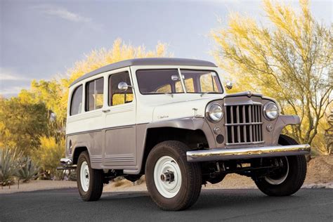 Multipurpose Motoring 1956 Willys Jeep 4x4 Wagon Hemmings