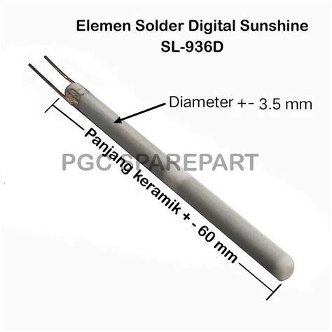 Jual Original Elemen Pemanas Mata Solder Digital Sunshine Sl 936d