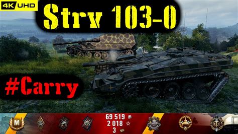 World Of Tanks Strv 103 0 Replay 6 Kills 5 2k Dmg Patch 1 6 1 Youtube