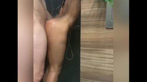 Couple Has Raw Hot Shower Sex Passionate Fuck With Big Ass Amateur K