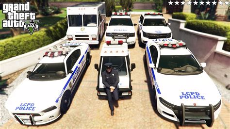 Gta Stealing Liberty City Police Department Vehicles With Michael