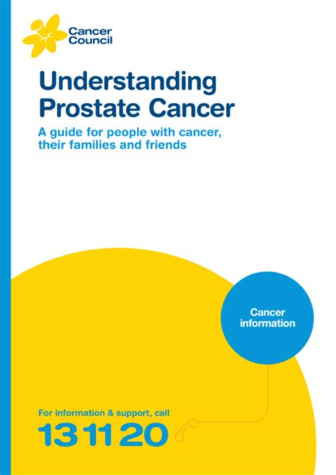 Prostate Cancer Cancer Council ACT