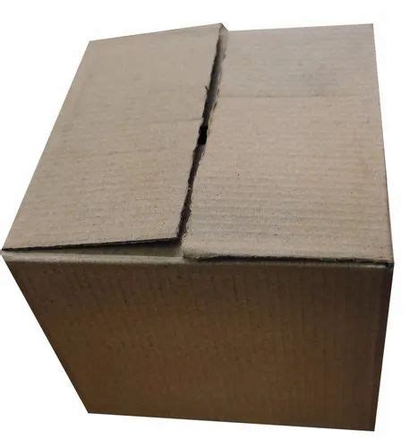 5 Ply Brown Corrugated Box At Rs 12 Piece Corrugated Box In Faridabad