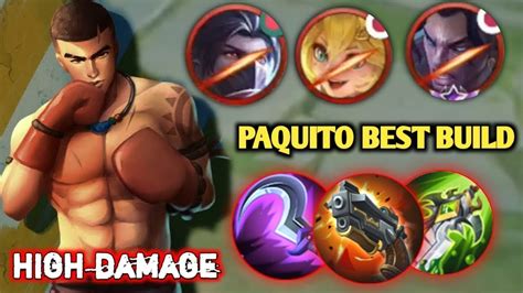 High Damage Paquito With New Emblem And Build Settings BEST BUILD